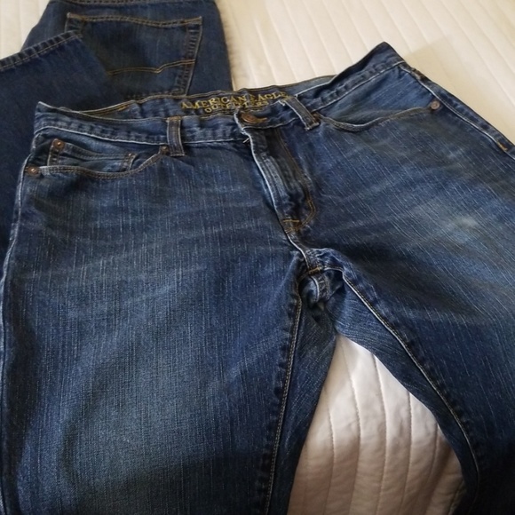 American Eagle Slim Straight 33x32 jean set of 2 - Picture 3 of 5